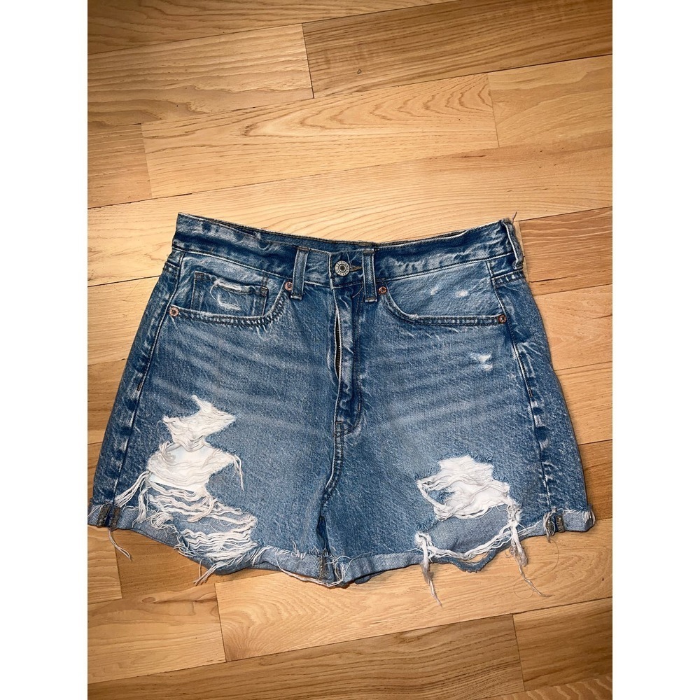 American Eagle Distressed Jean Shorts